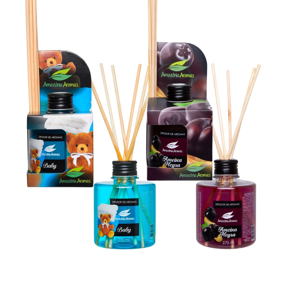 Difusor de Aromas com Varetas  Perfume Sofisticado Duradouro