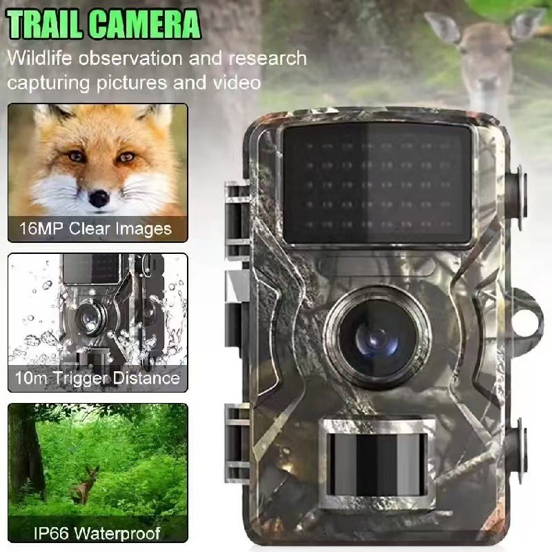 Mini Trilha Câmera Exterior 4K HD 20MP 1080P Infravermelho Visão Noturna Moção Armadilha De Caça Ati