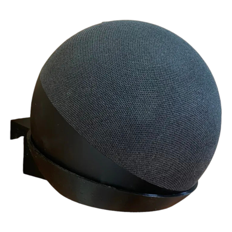 Suporte Base Redonda Echo Dot 4a Alexa Parede Apoio Elegante Estável Decoração Moderna Organização F