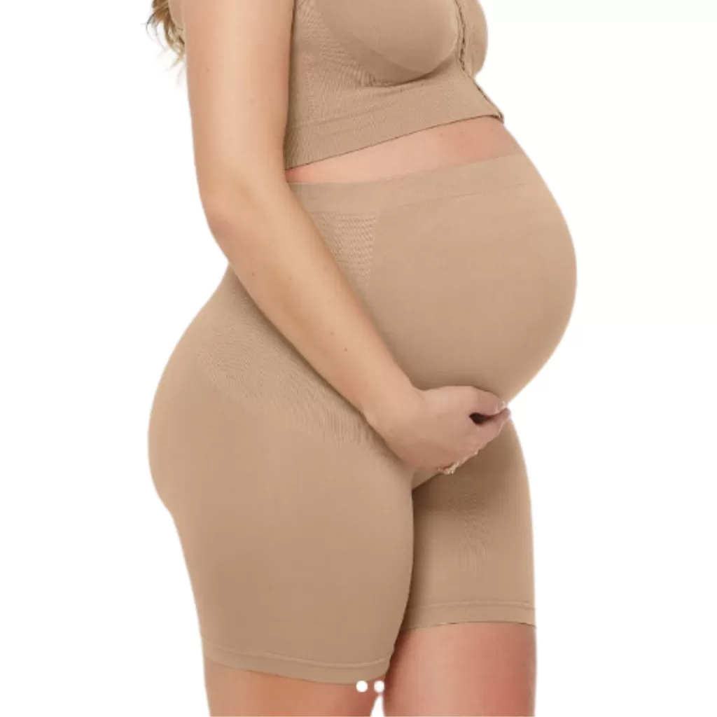 Bermuda Gestante Maternidade Sem Costura Zee Rucci Pós Parto