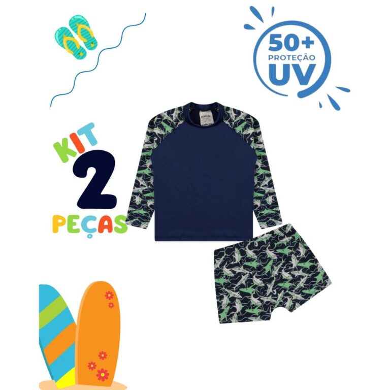 Conjunto Infantil Juvenil Moda  Praia Menino Camis
