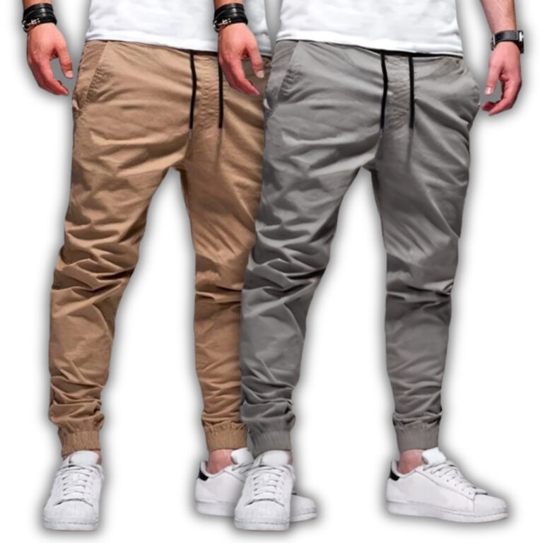 Kit 2 Calça Jogger Masculina Sarja ou Jeans 4 Bol