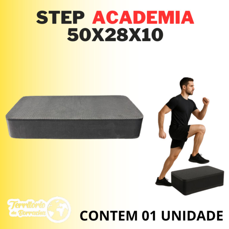 Step de Academia em EVA 50x28x10 cm
