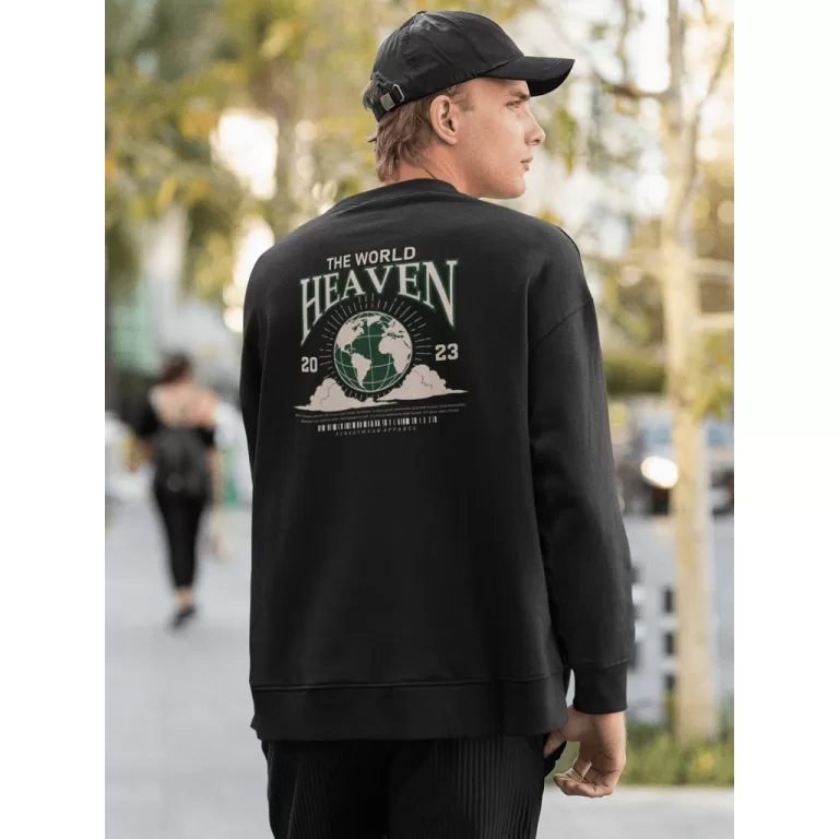 Moletom Careca Blusa de Frio Suéter Gola Redonda 