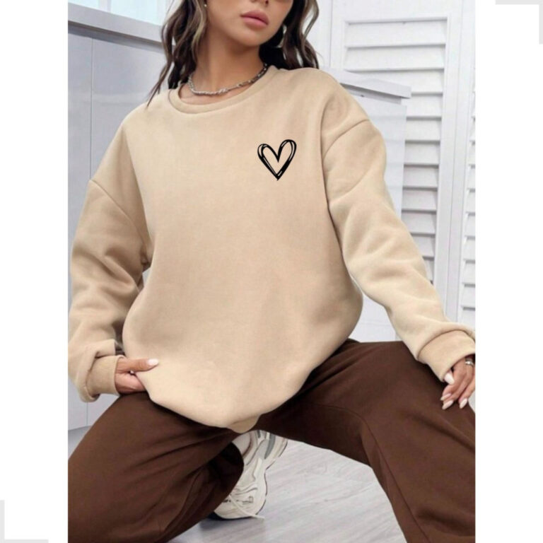 Moletom Feminino Blusa de Frio Casaco Grosso Sem C