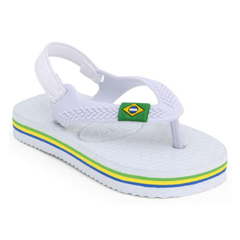 Chinelo Infantil Bebê Menino Com Elástico Super 