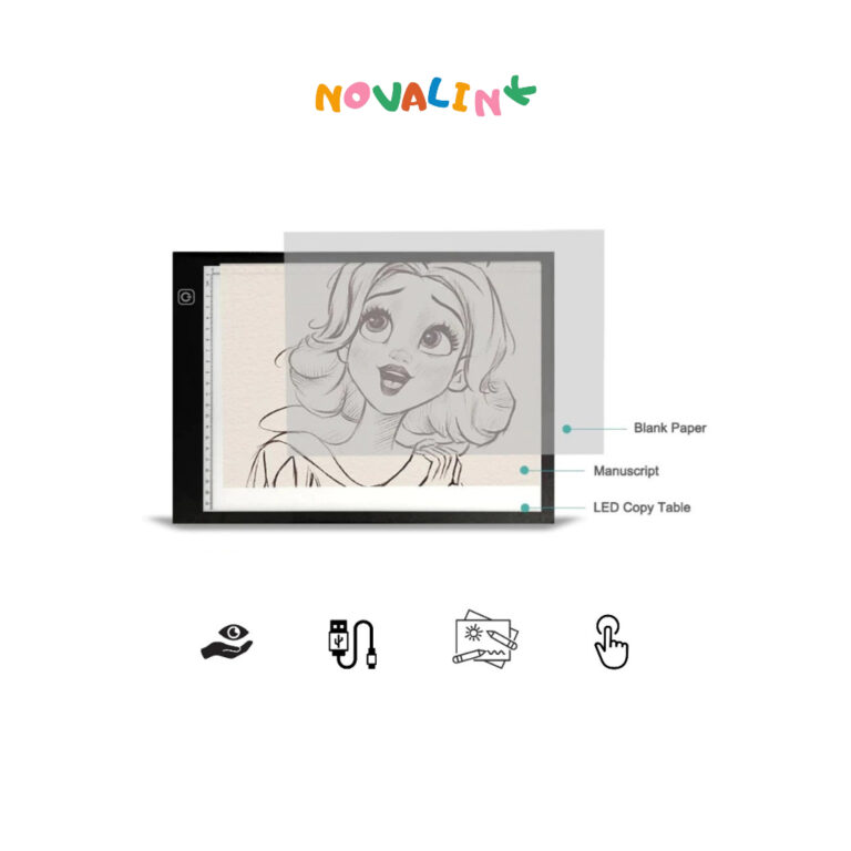 Mesa Luz Led A5 Para Desenho Para Transposição E