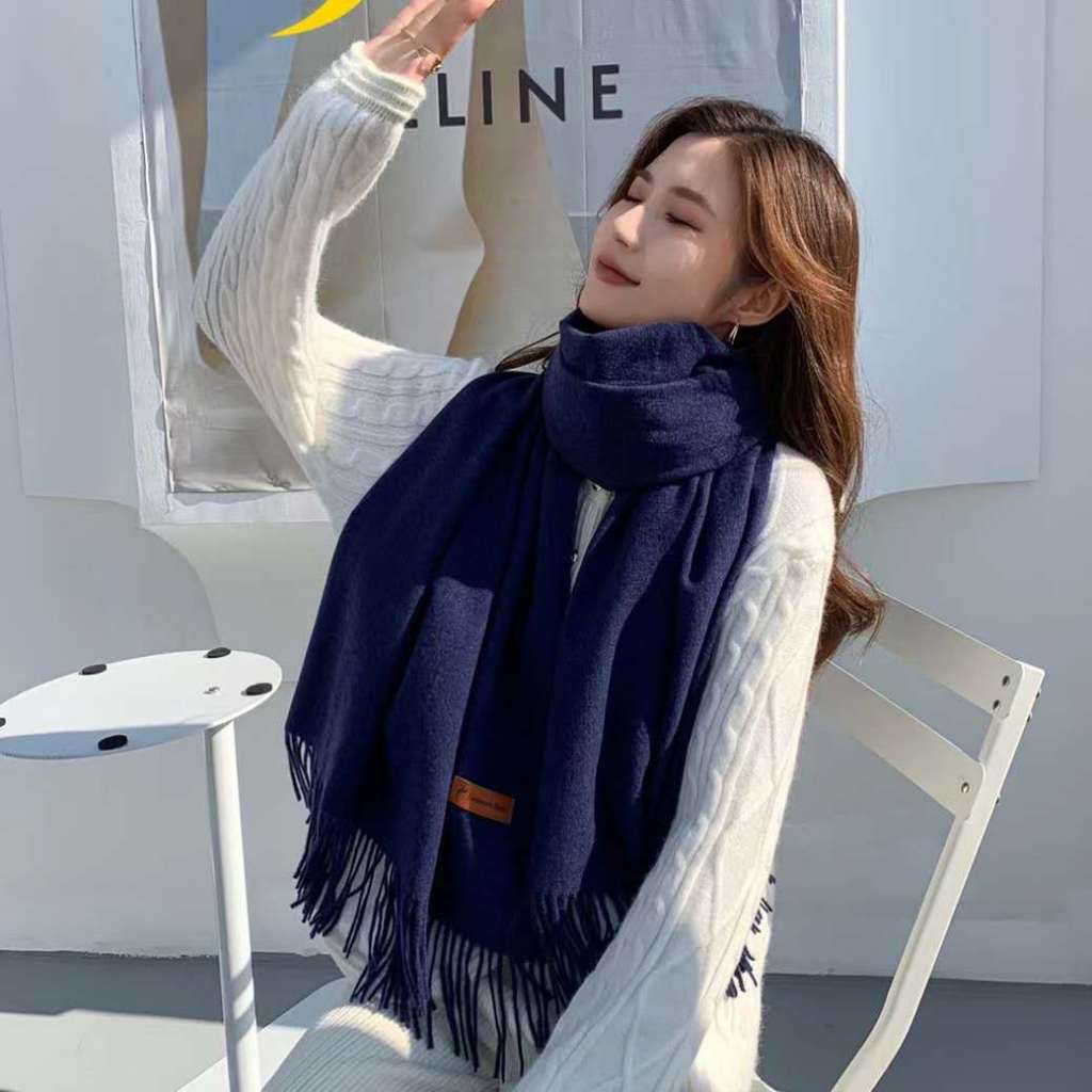 Cachecol Inverno Lenço Pashmina Xale Echarpe GROSSO 250g-320g