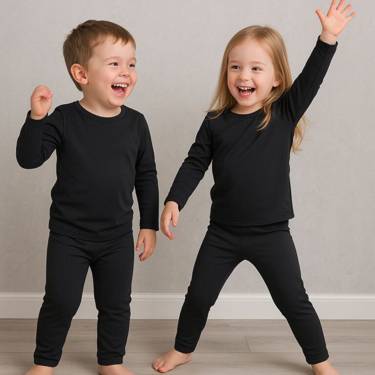 Kit 2 Conjuntos Térmicos Infantil Blusa E Calça 