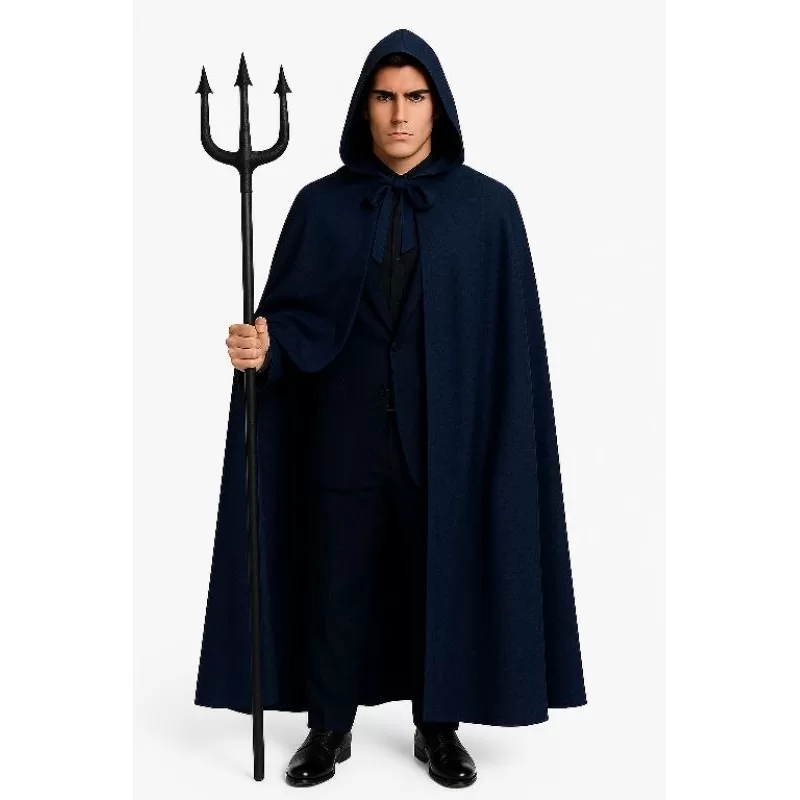 capa para Exu de umbanda e candomblé cor azul marinho