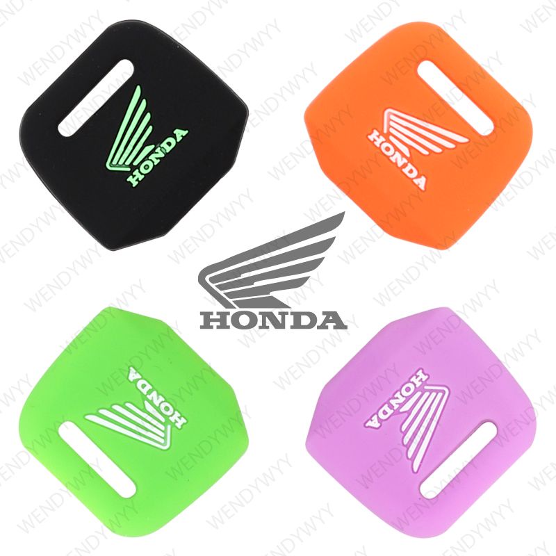 Capa De Borracha Colorida Silicone Para Chaves Honda Msx 125 Rebel 300 Wave 100 Grom cb300 cbr300 Mo