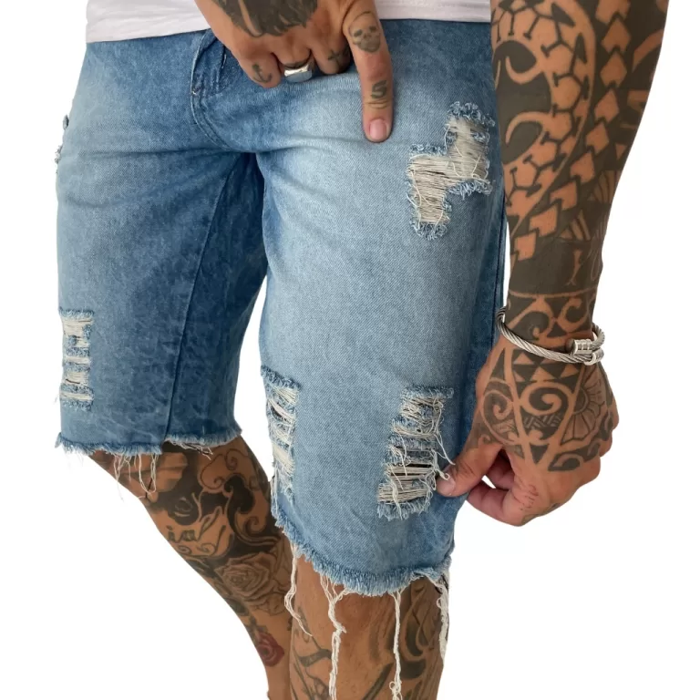 Bermuda Jeans Masculina 100% A mais Vendida Lança