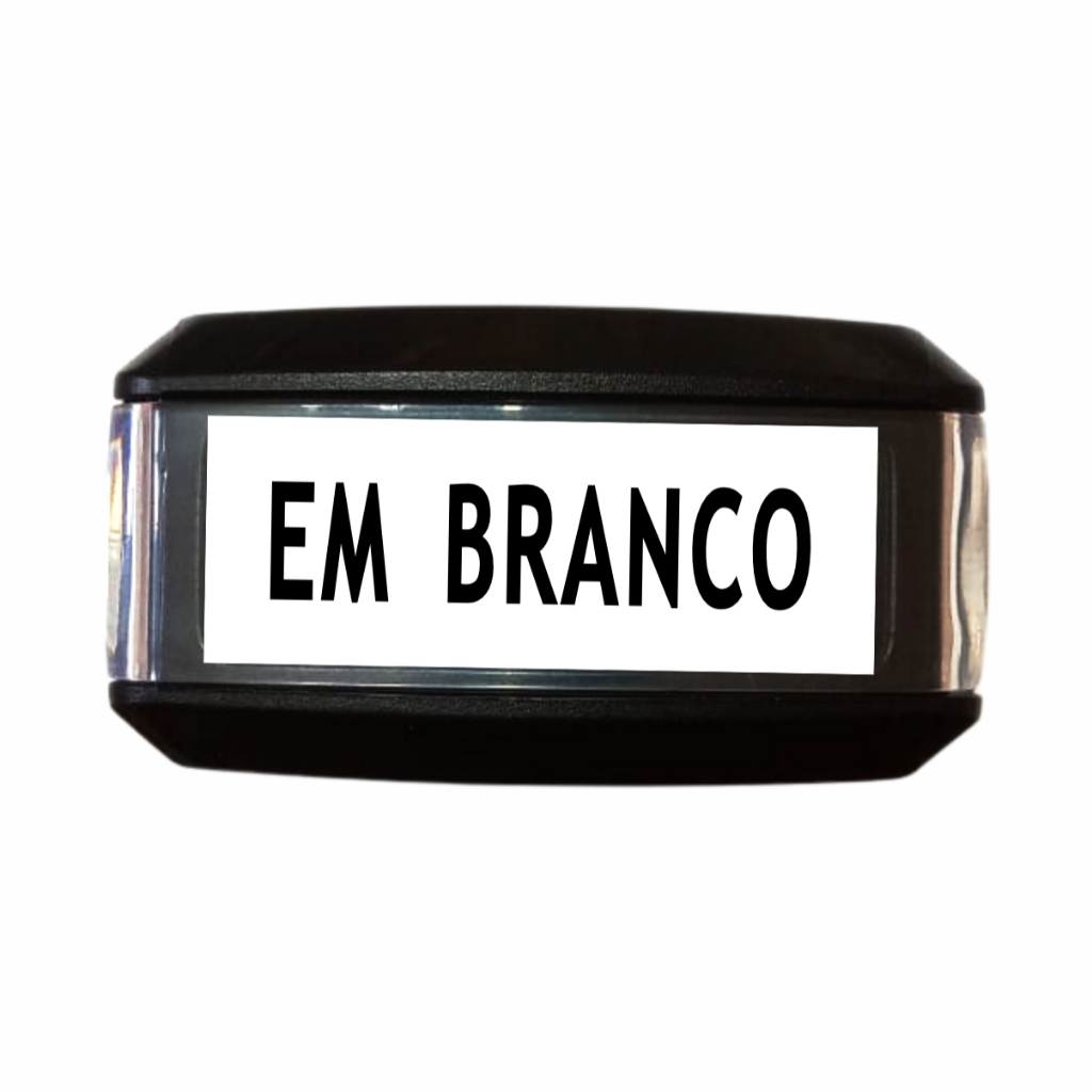 Carimbo Automatico Autoentintado Personalizado EM BRANCO