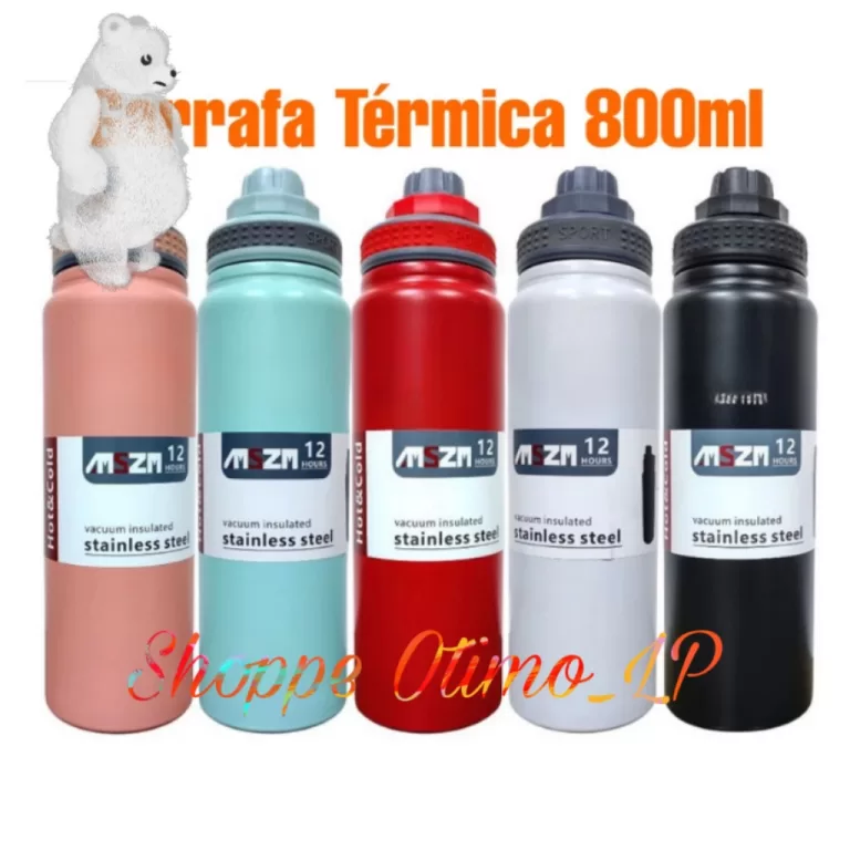 Garrafa Térmica 800ml Garrafa Espacial Quente E F
