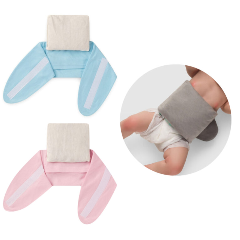 Cinta Termica para Colica Bebê com Bolsa com Erva