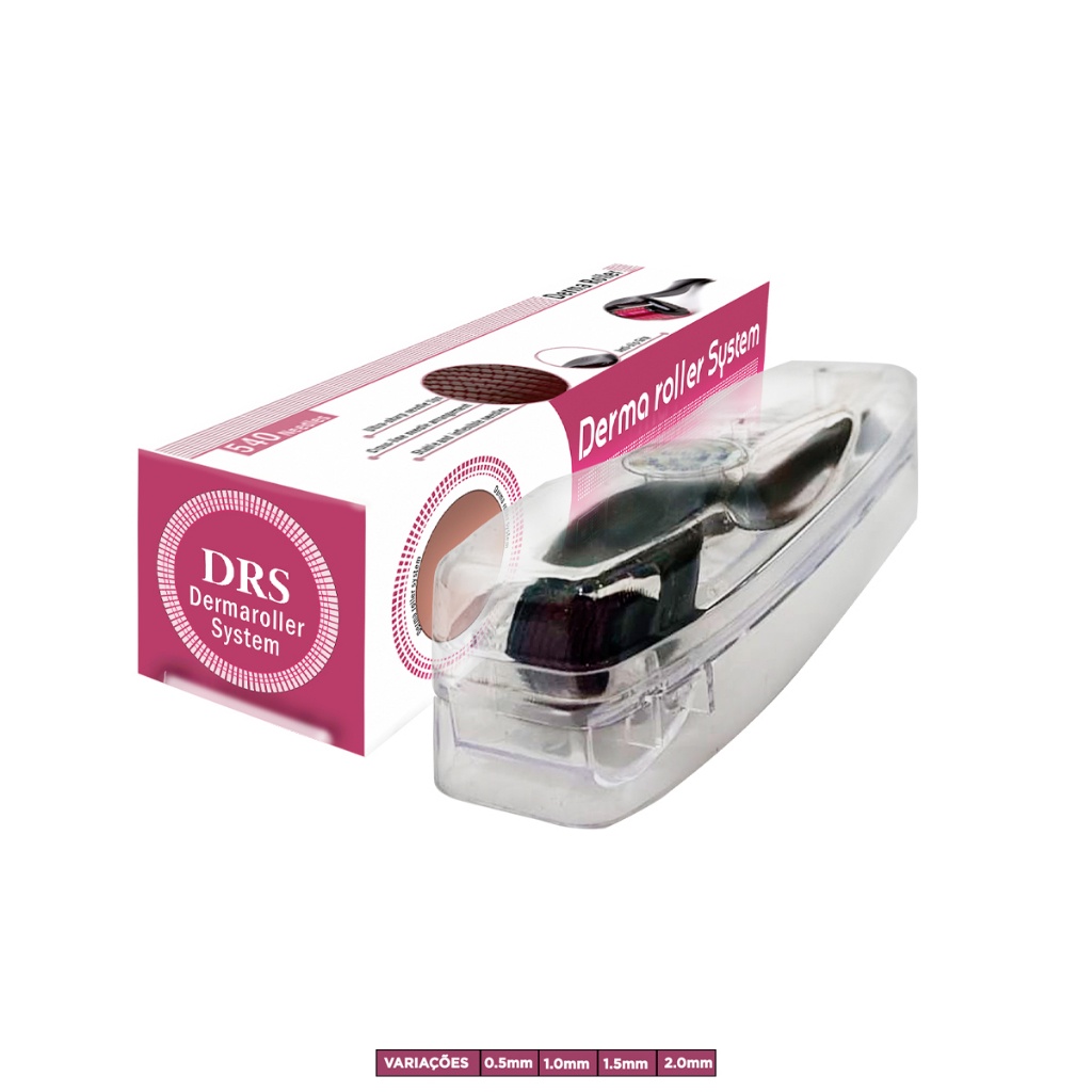 Derma Roller Para Preencher Falhas e Estimular o Crescimento Natural