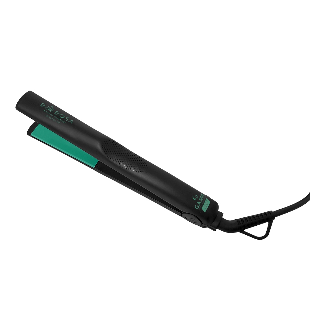 Prancha de Cabelo Babosa Ceramic Íon Bivolt GAMA Italy