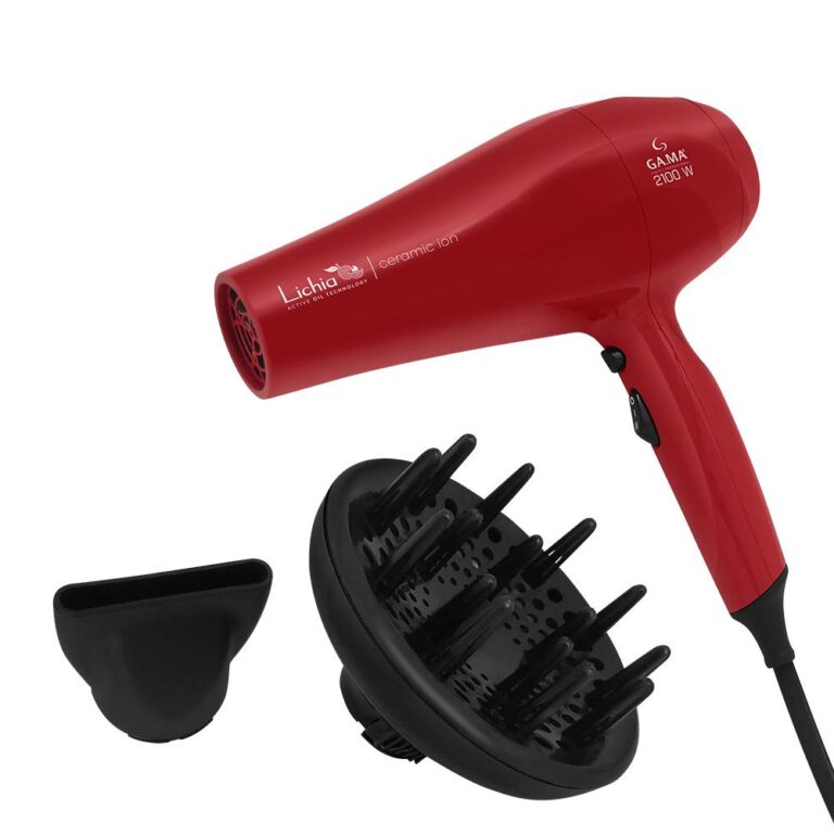 Secador de Cabelo Lichia Ceramic Ion 2100W Gama It