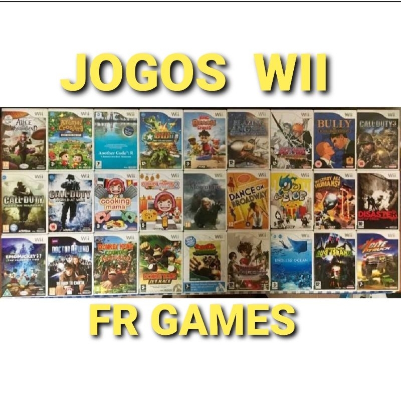 Jogos de Nintendo WII Patch