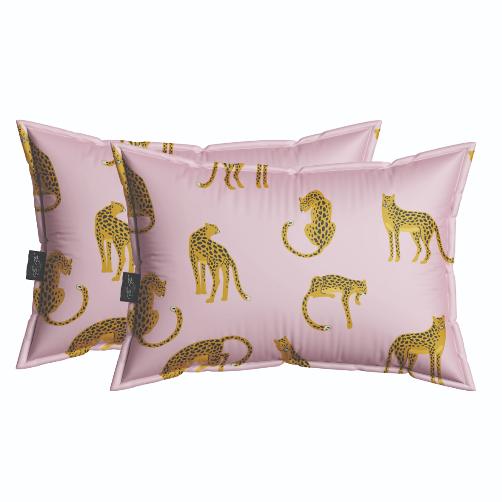 Kit 02 Fronhas Estampadas Home Collection Micropercal 200 Fios 014