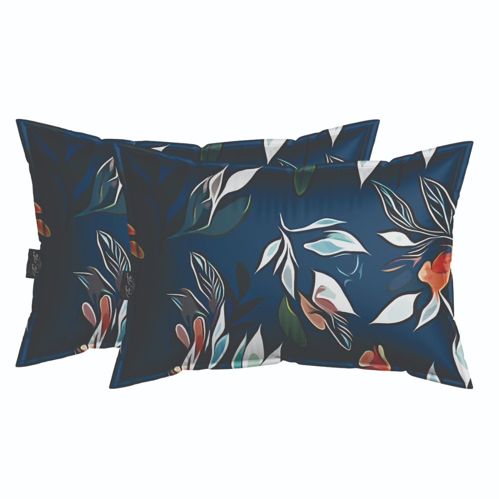 Kit 02 Fronhas Estampadas Home Collection Micropercal 200 Fios  016