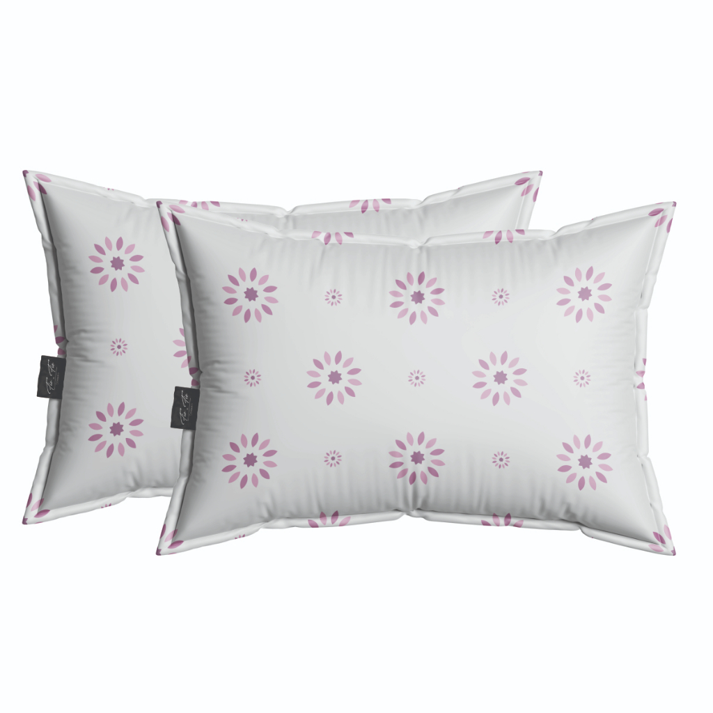 Kit 02 Fronhas Estampadas Home Collection Micropercal 200 Fios 018