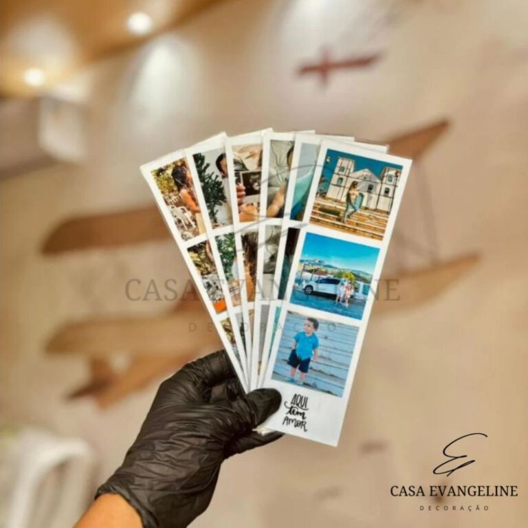 Tirinhas De Foto Tipo Marcador De Livro Personaliz