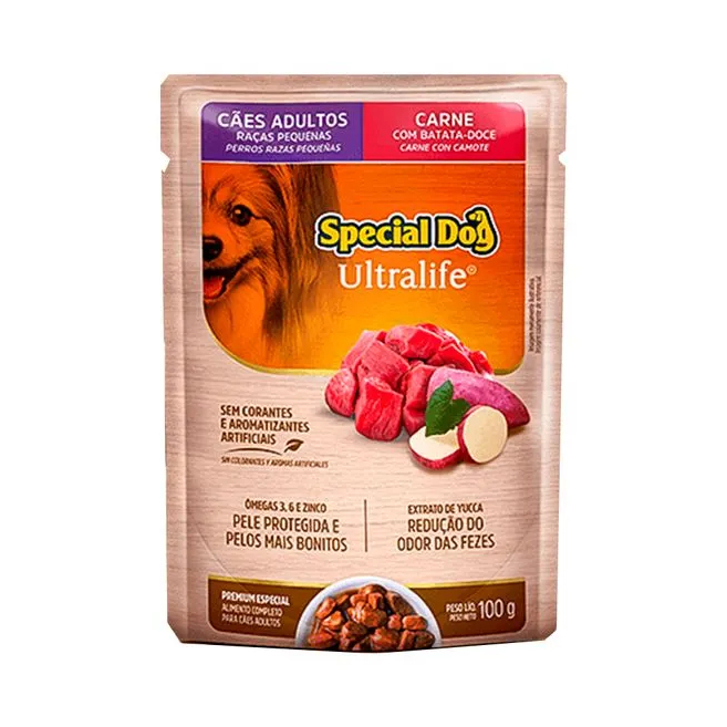 Caixa Sachês Com 12 unidades Special Dog Ultralif