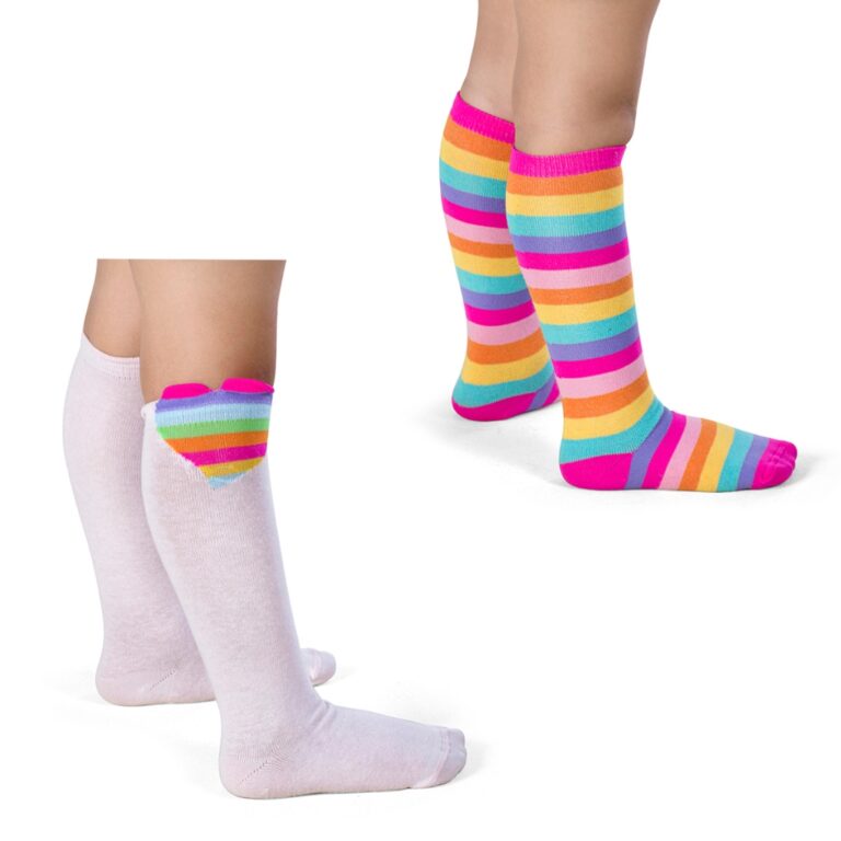 Combo 2 Meia Infantil Menina Galochita Meia Infant