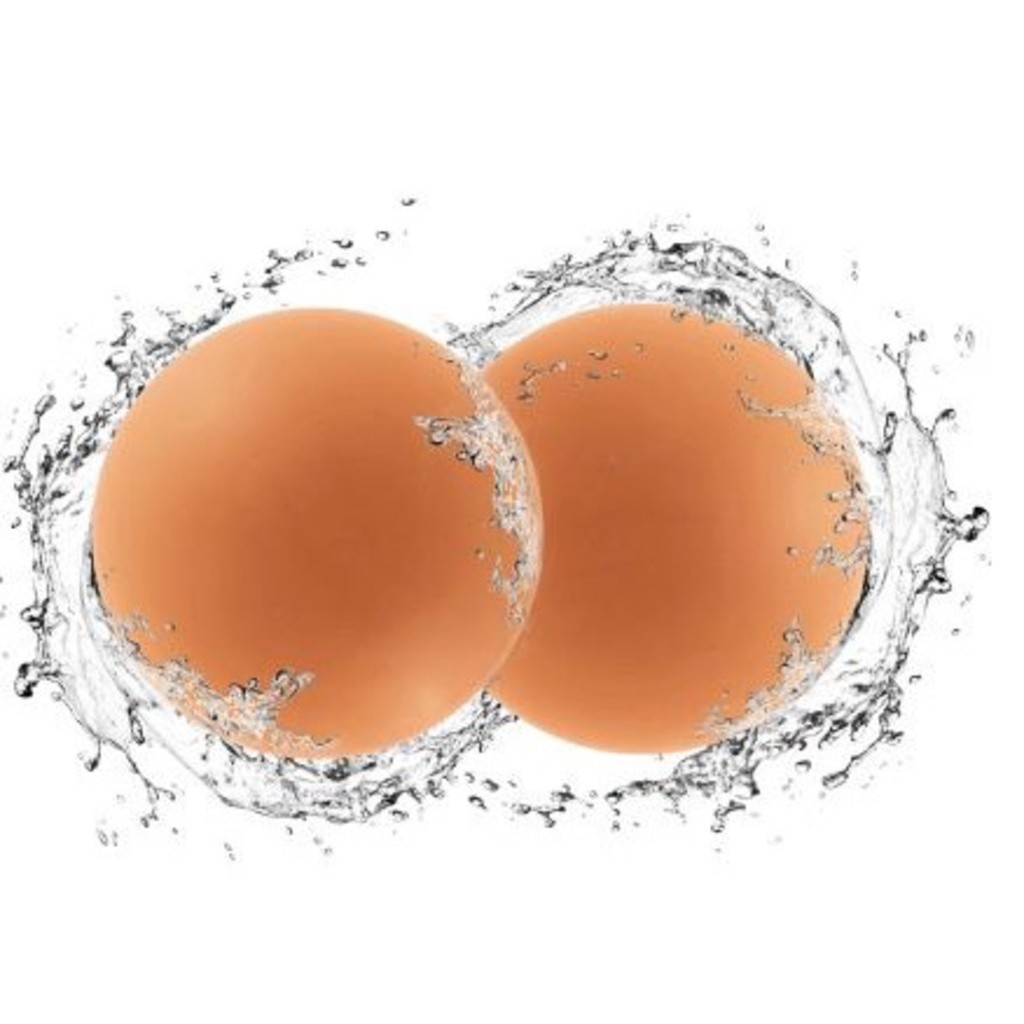 1 Pair Protetor Tapa Redondo de Mamilos Silicone Adesivo Reutilizavel Discreto Bege