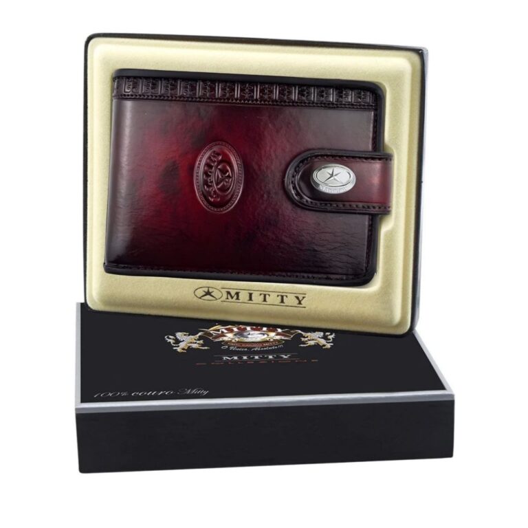 Carteira Masculina Mitty Em Couro Legitimo  TOSCAN
