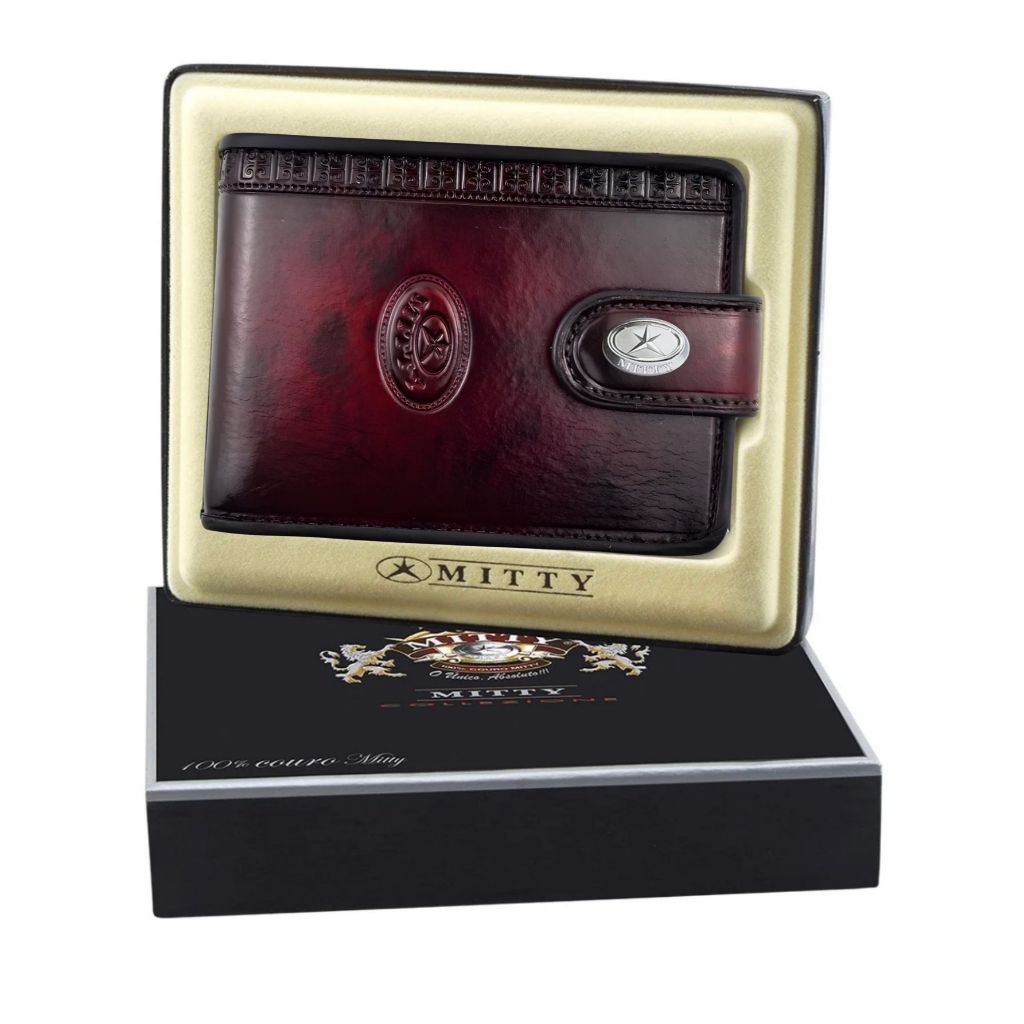 Carteira Masculina Mitty Em Couro Legitimo  TOSCANI  – M1FR