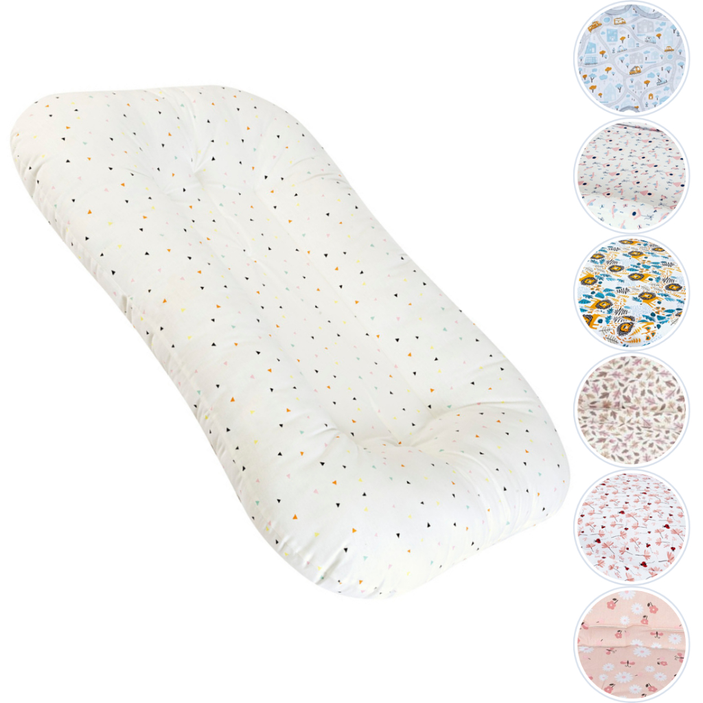 Ninho Redutor De Berço Estampado 100% Algodão Menino E Menina Original – 1 Peça