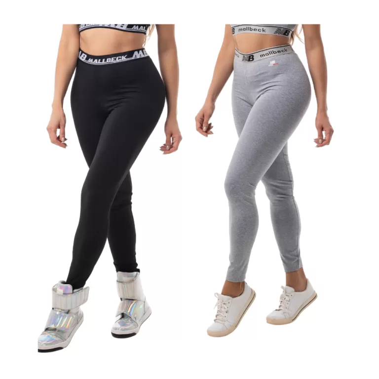 Calça Legging Feminina Cintura Alta Marca Mallbec