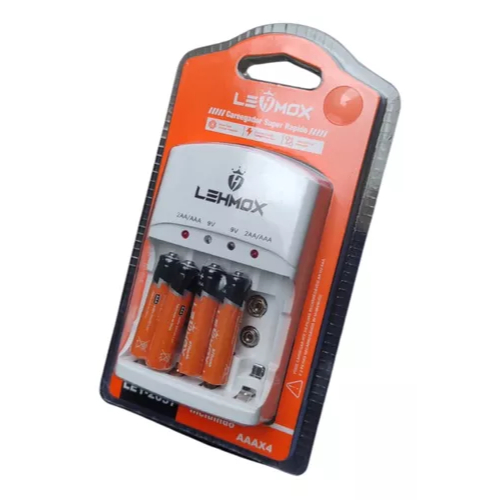 Carregador De Pilhas Super Rápido Bivolt de pilha