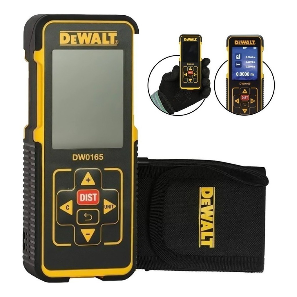 Medidor De Distancia 50 Mt. Dewalt Dw0165n