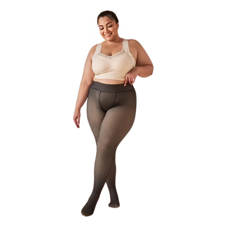 Meia Calça Peluciada Térmica Plus Size Transluci