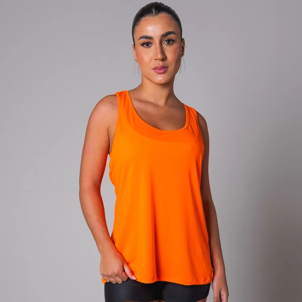 Blusa Regata Feminina Academia Dry Fit Fitness Treino
