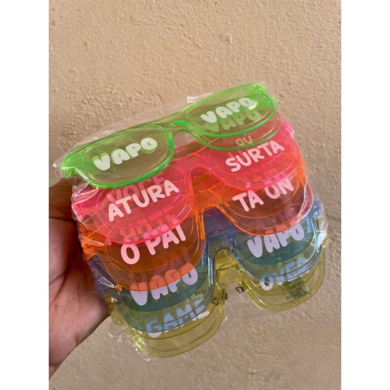 Óculos para Festas – Kit com 10 Unidades