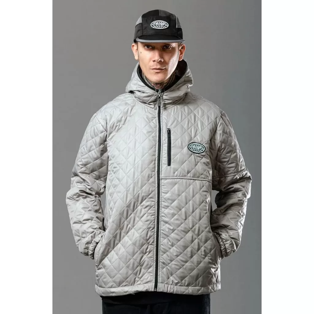 Jaqueta Puffer Chronic Gris 001
