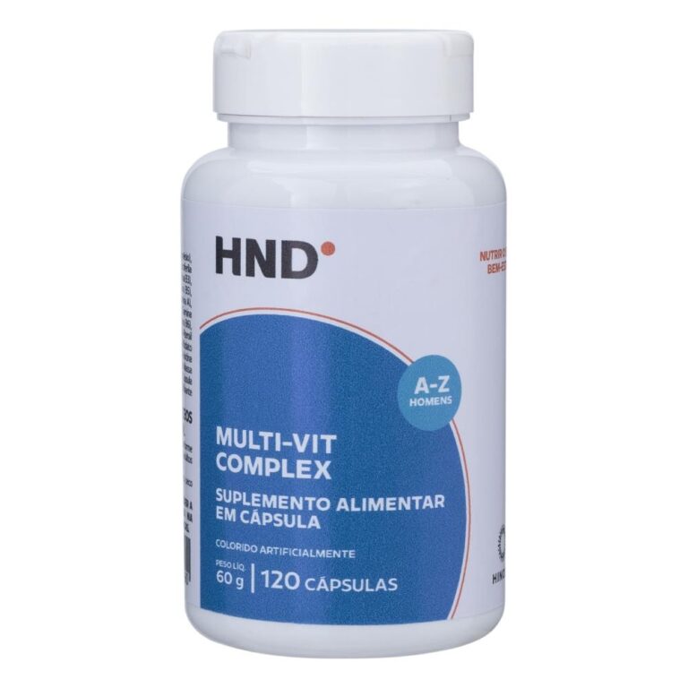 Suplemento Alimentar Mult-Vit Complex Homem 120 C
