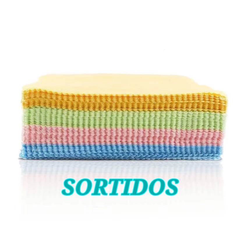 50und. Flanelas de Microfibra para Limpeza de Lentes de Óculos