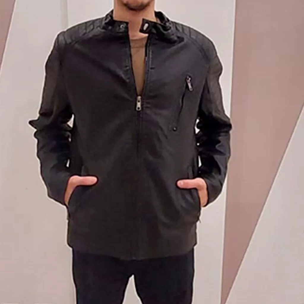 Jaqueta Corino Masculina Sem Capuz – Stile