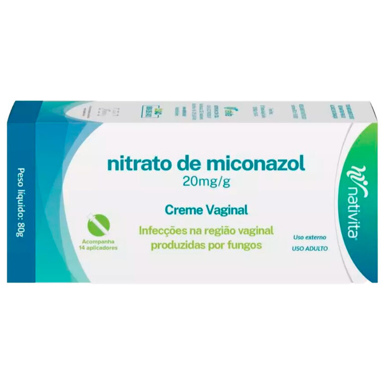 Nitrato de Miconazol 20mg/g 80g Contem 14 Aplicado