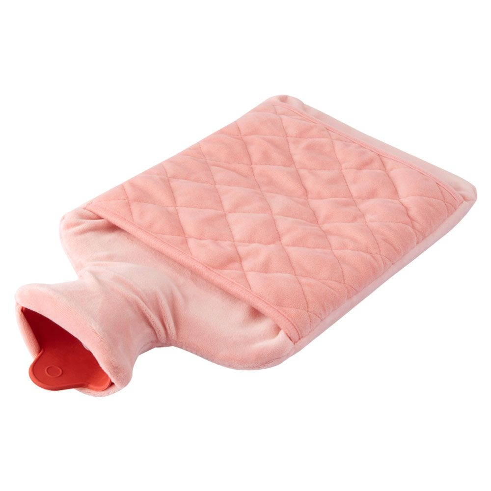 Bolsa Térmica Compressa Água Quente Fria Borracha Capa Pelucia Dor Cólica Dores Acabamento Premium