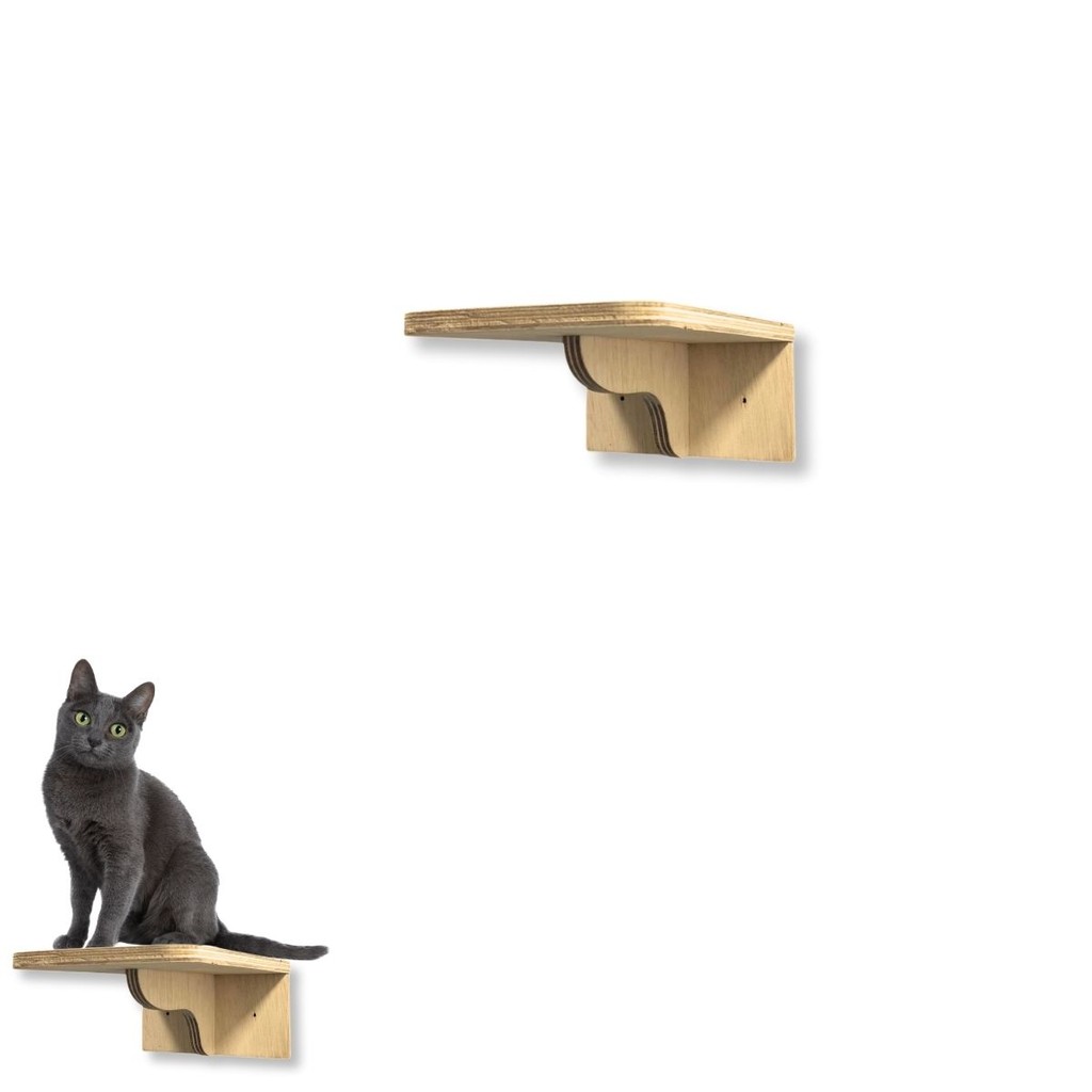 Playground Para Gatos 1 peça Degrau Tam M Área Externa Montado  REFORÇADO Seguro Parque Gato