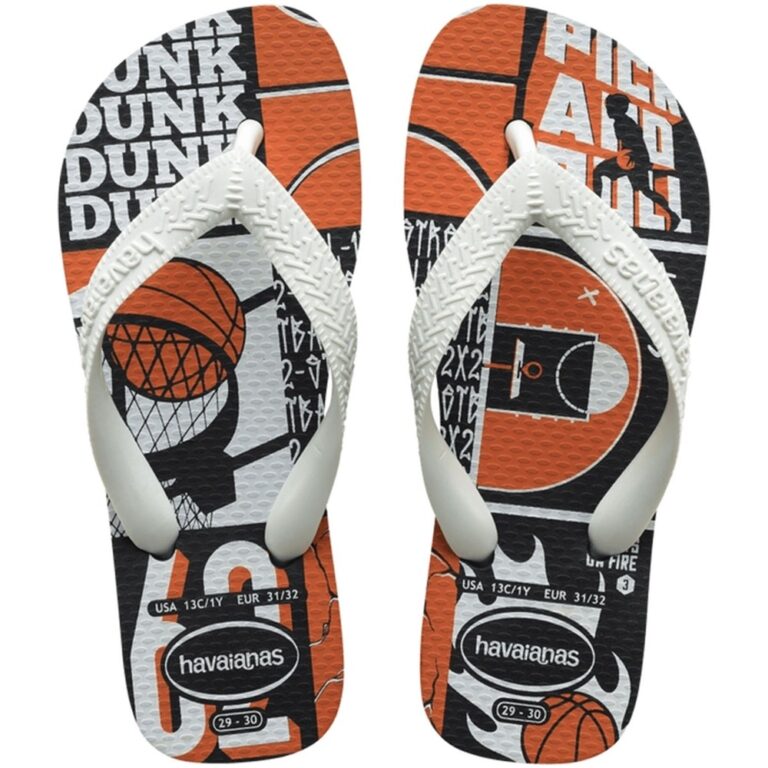 Chinelo Havaianas Kids Athletic – Grafite e 