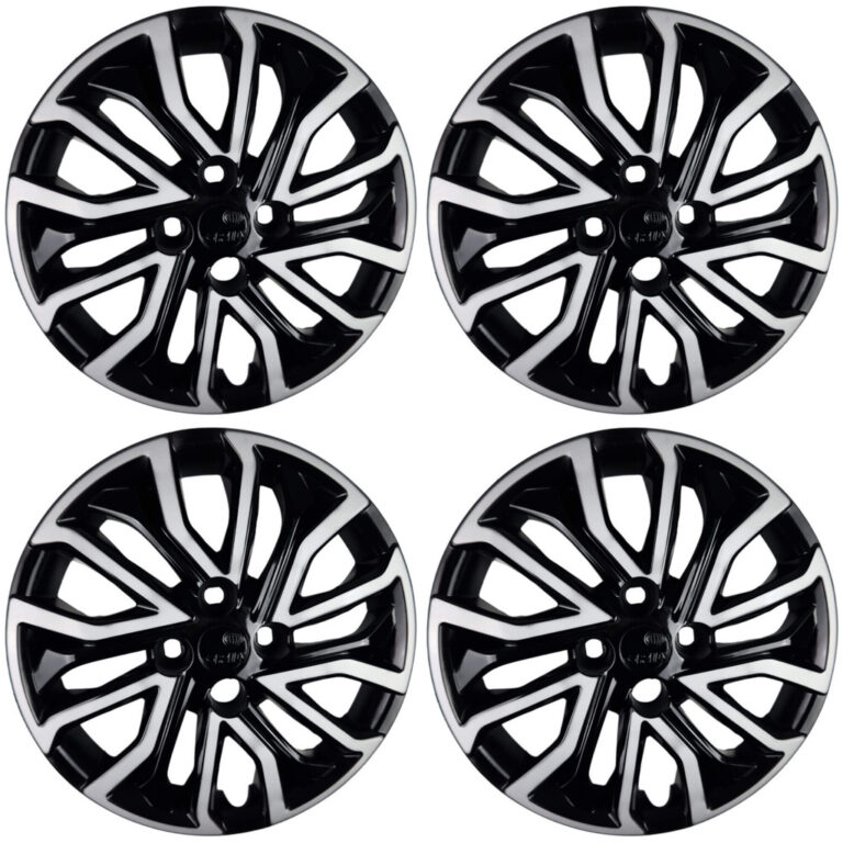 Calota Aro 14 cor Preto e Prata Mod Argo/Cronos 20