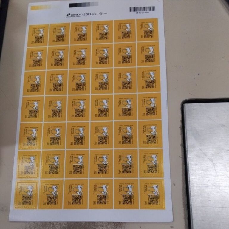 20 selos de primeiro porte