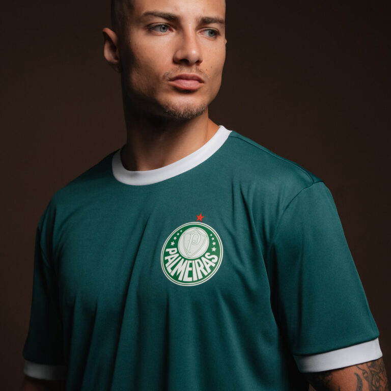 Camisa Palmeiras Torcedor Dry Esportivo 1914 Mascu